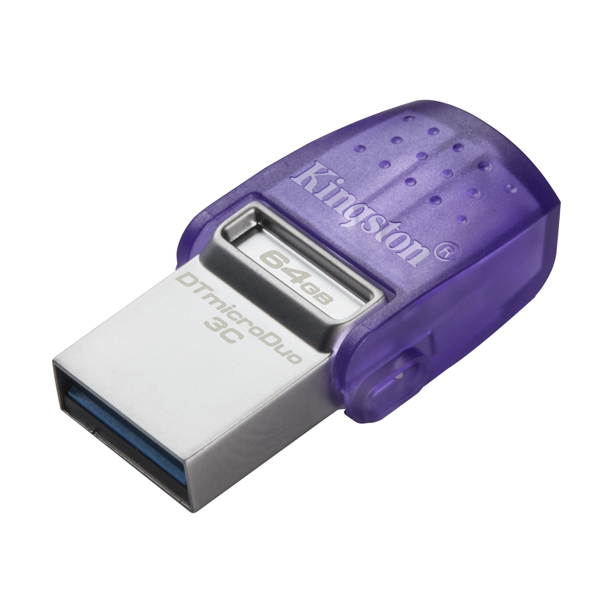 Pen Drive Kingston DataTraveler MicroDuo 3C USB 3.2 64GB 1
